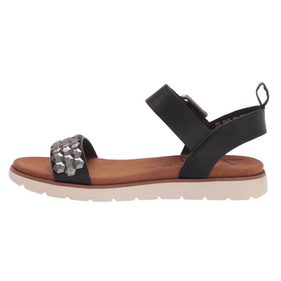 Zodiac Women's Nola Ankle Strap Sandals Black Size 10 - Picture 2 of 7